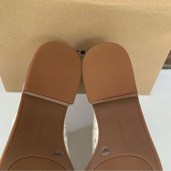 Lucky Brand Womens Lenci Leather Animal Print Slip On Ankle Boots US 10 M NEW - Picture 8 of 9